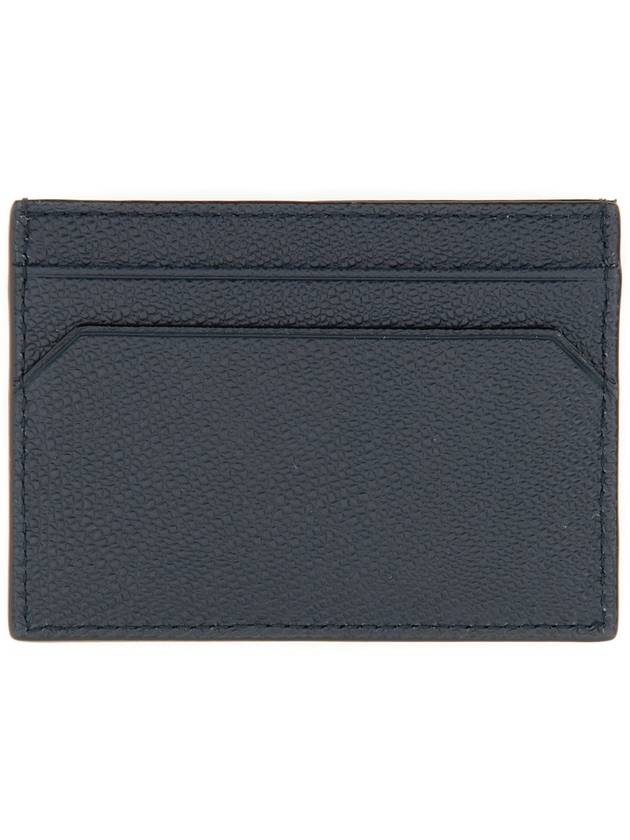 leather card wallet new blue - BALLY - BALAAN 3