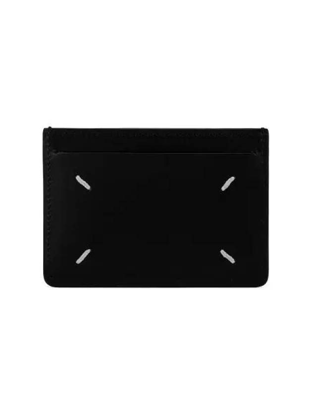 Four Stitch Card Wallet Black - MAISON MARGIELA - BALAAN 3