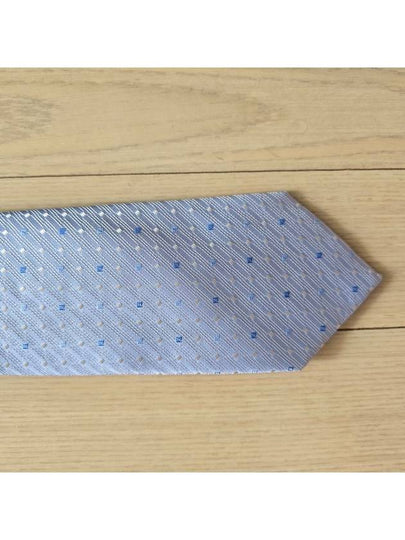 Men s silk tie light blue striped FF FXC160 AAQK FOTY2 interview preparation employment gift - FENDI - BALAAN 2