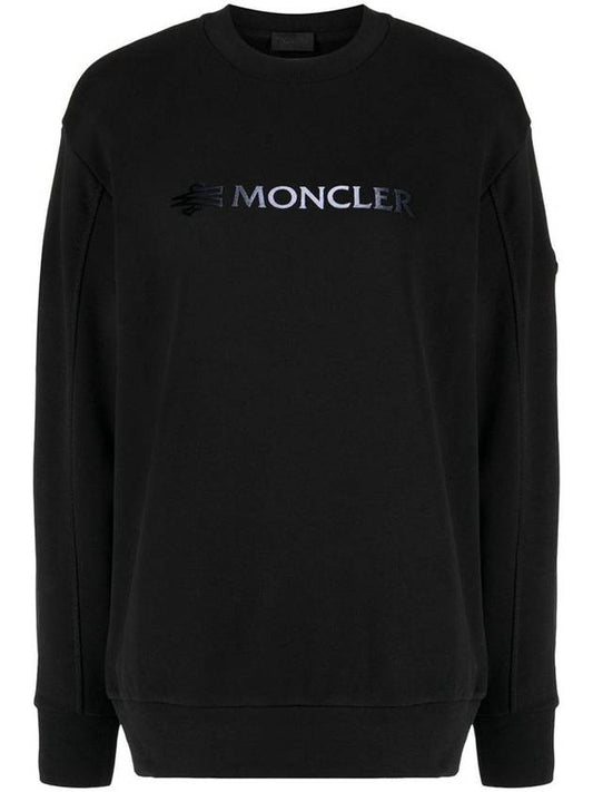 Moncler 8G00011 809KR 99 Black Women s Sweatshirt - MONCLER - BALAAN 2