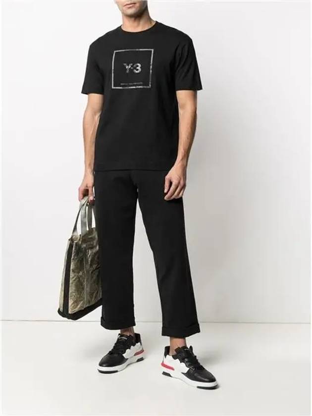 Y3 reflective logo short sleeve tshirt - YOHJI YAMAMOTO - BALAAN 3