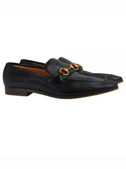 Men's Horsebit Loafers Black - GUCCI - BALAAN 2