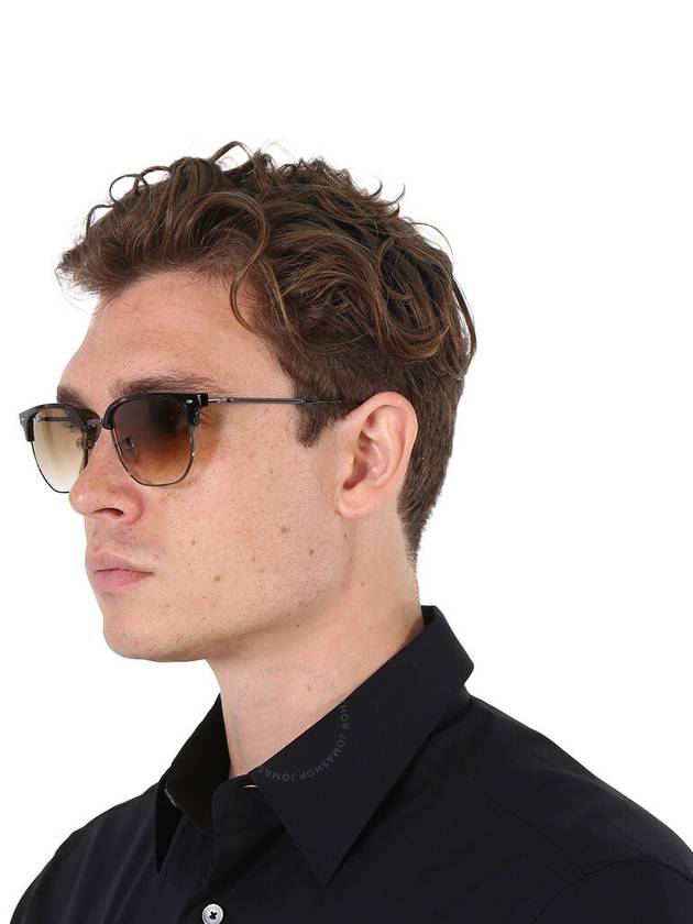 Ray Ban New Clubmaster Clear Gradient Brown Unisex Sunglasses RB4416 710/51 51 - RAY-BAN - BALAAN 2