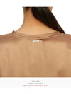 Rebecca Acetate Short Sleeve T-Shirt Brown - MAX MARA - BALAAN 8