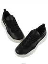 Banshee Logo Gumboy Low Top Sneakers Black - VALENTINO - BALAAN 3