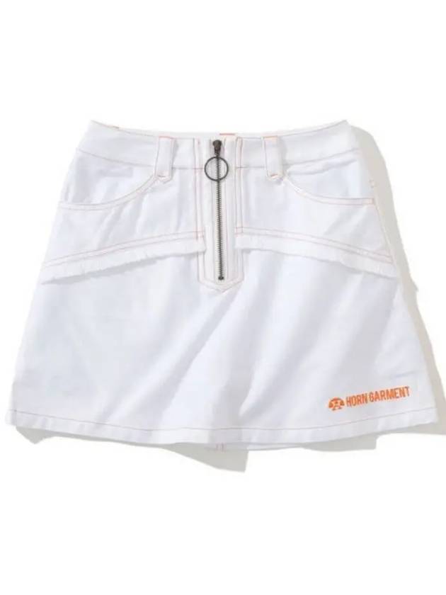 Golf wear women s skirt HCW 2A AE02 white - HORN GARMENT - BALAAN 1