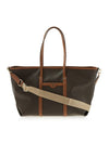 Beck Large Logo Tote Bag Brown - MICHAEL KORS - BALAAN 1