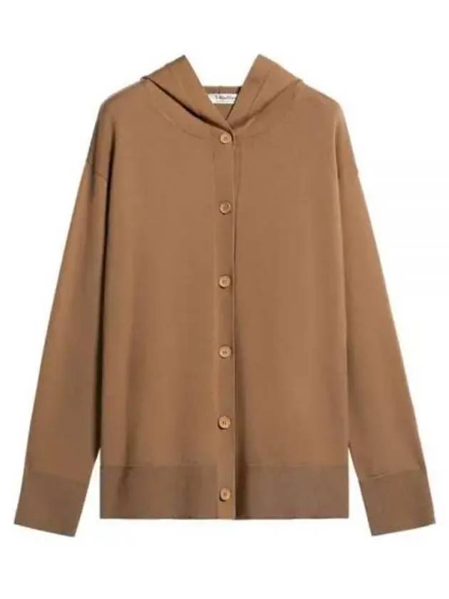 Pordoi Wool Cardigan Camel - MAX MARA - BALAAN 2