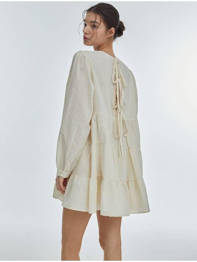 CanCan Long Sleeve One Piece Ivory - MANAVIS7 - BALAAN 5