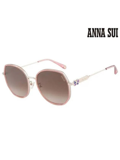 Eyewear Round Sunglasses Pink - ANNA SUI - BALAAN 2