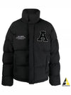 A1407002 Black Varsity Halo Down Jacket - AXEL ARIGATO - BALAAN 2