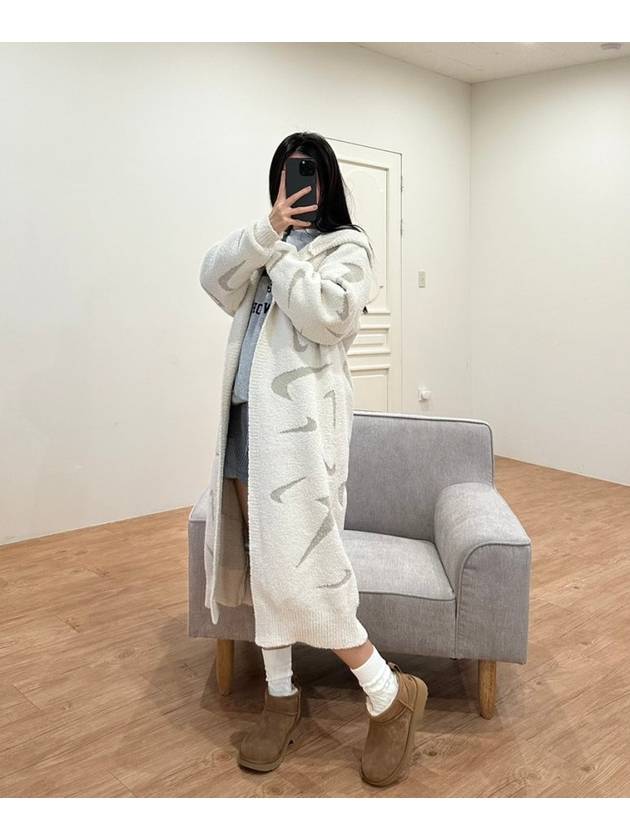 Hooded Long Cardigan FD4282 105 Cream WOMENS Euro Fit - NIKE - BALAAN 1