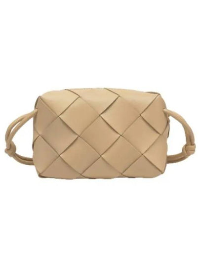 Cassette Intrecciato Small Cross Bag Beige - BOTTEGA VENETA - BALAAN 2