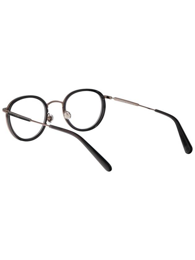 Eyewear Round Eyeglasses Black - MONCLER - BALAAN 5