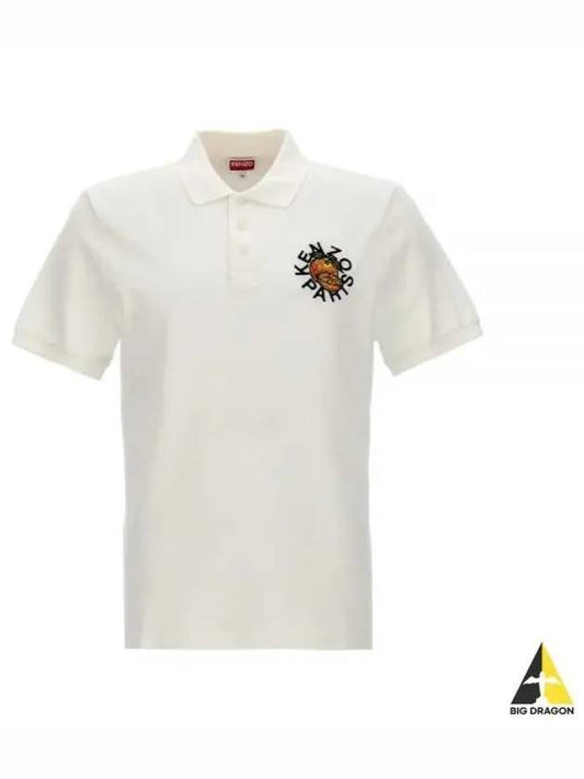 Polo T-shirt FE55PO5354PU 02 WHITE - KENZO - BALAAN 2
