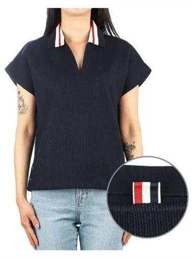 Women s short sleeve knit 270090 - THOM BROWNE - BALAAN 1