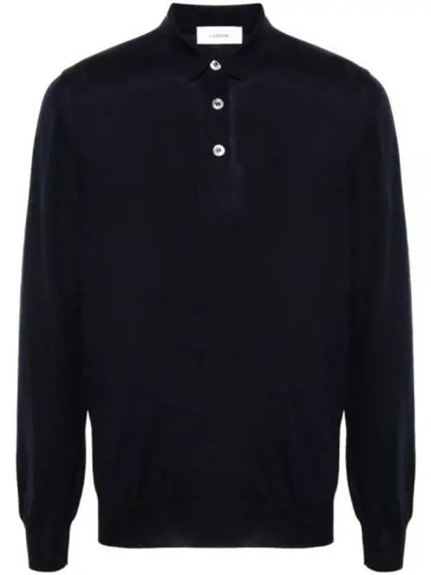 LARDINI IVLPML38IV63040 850 Wool Polo Shirt - RVR LARDINI - BALAAN 1