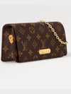 Lily Monogram Chain Shoulder Bag Brown - LOUIS VUITTON - BALAAN 4