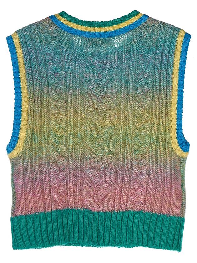 Jess Gradient Cable Knit Vest - ANDERSSON BELL - BALAAN 3