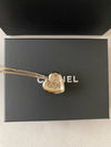 CC Heart Crystal Pendant Necklace Gold - CHANEL - BALAAN 9