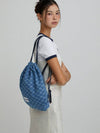 DRAWSTRING DENIM BACKPACK - MACNI - BALAAN 3