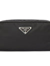 Re-Nylon Travel Pouch Clutch Bag Black - PRADA - BALAAN 8