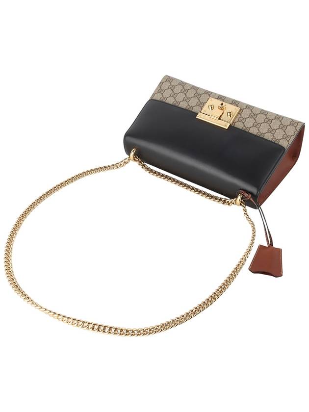 409486 GG Supreme Paddle Lock Shoulder Bag Large Department Store Invoice 33790 - GUCCI - BALAAN 4