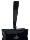 Patent Leather Tote Bag Black - VIVIENNE WESTWOOD - BALAAN 9