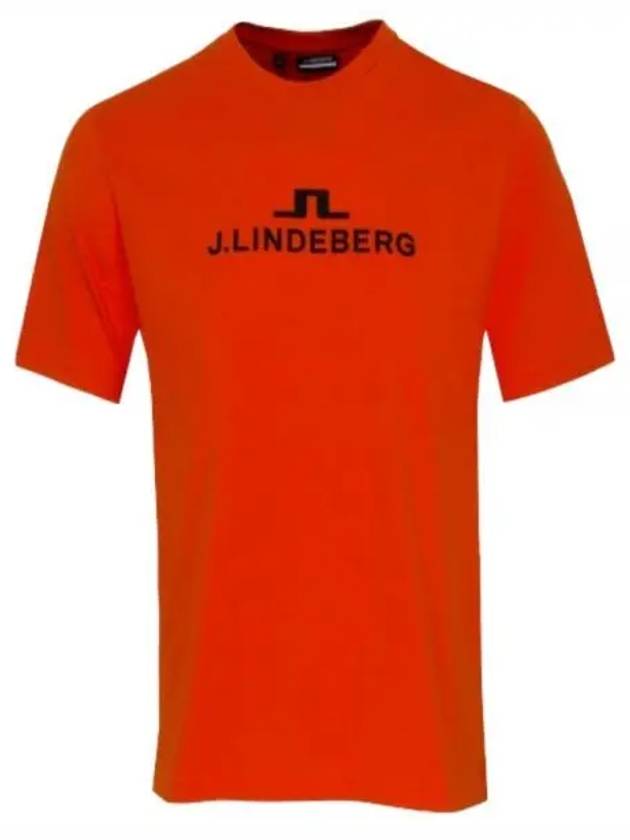 Alpha T shirt AMJT08911 G016 Men's Alpha T-Shirt - J.LINDEBERG - BALAAN 2