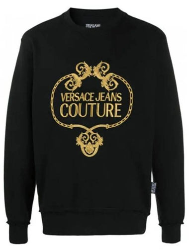 Jin logo embroidered sweatshirt B7GVA7TF 30318 K42 - VERSACE - BALAAN 1