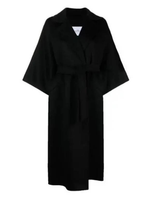 Women s Cashmere Long Coat Black 23101105 - MAX MARA - BALAAN 1