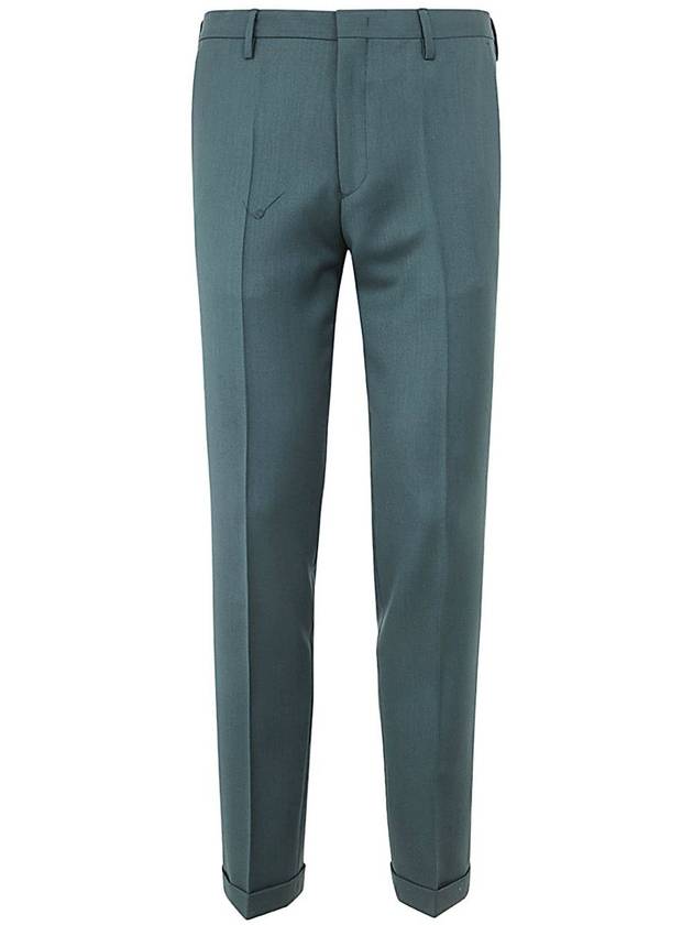 Straight Pants M1R 150M L02131 37 PETROL GREEN - PAUL SMITH - BALAAN 2