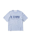 Regular fit big logo t-shirt light sky blue - IL TEMPO SELECT SHOP - BALAAN 2