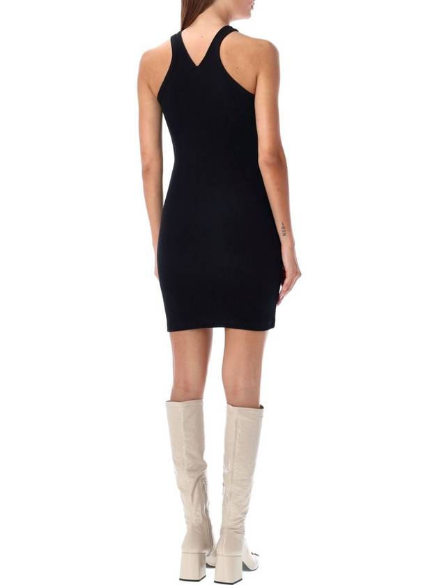 Courrèges Criss Cross Ribbed Mini Dress - COURREGES - BALAAN 2