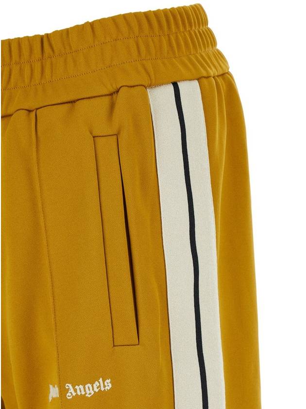 Palm Angels Classic Logo Track Pants Golden Brown - PALM ANGELS - BALAAN 4