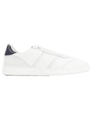 Signature Low Top Sneakers White - SALVATORE FERRAGAMO - BALAAN 1