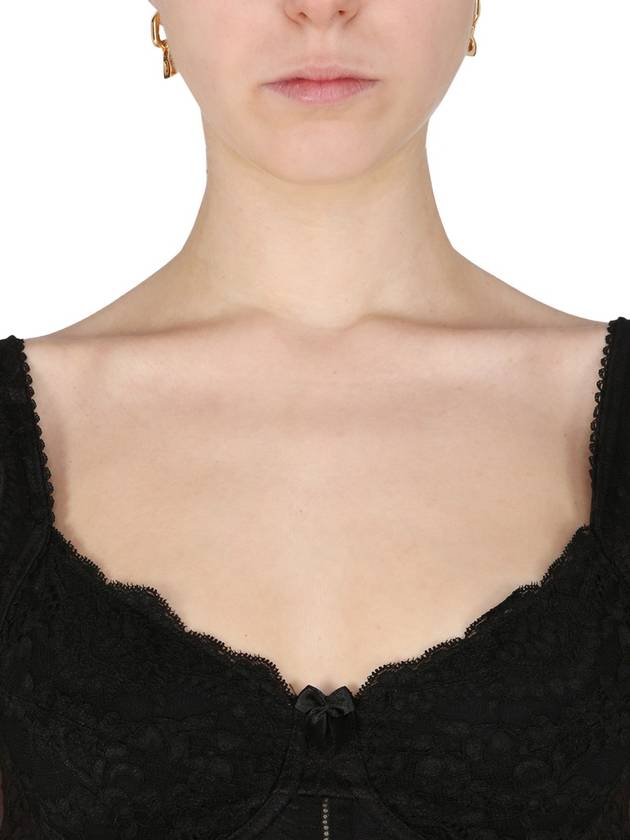 Women's Lingerie Top Sleeveless Black - BALENCIAGA - BALAAN 5