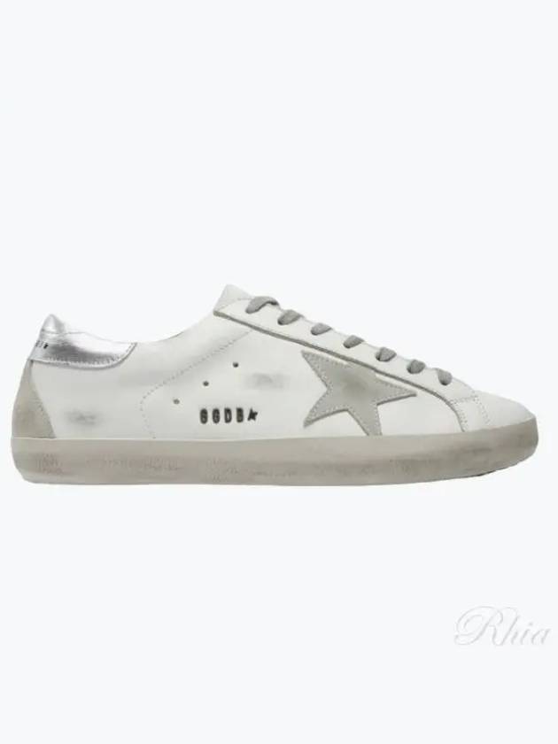 Superstar Silver Heel Tab Sneakers White - GOLDEN GOOSE - BALAAN 2