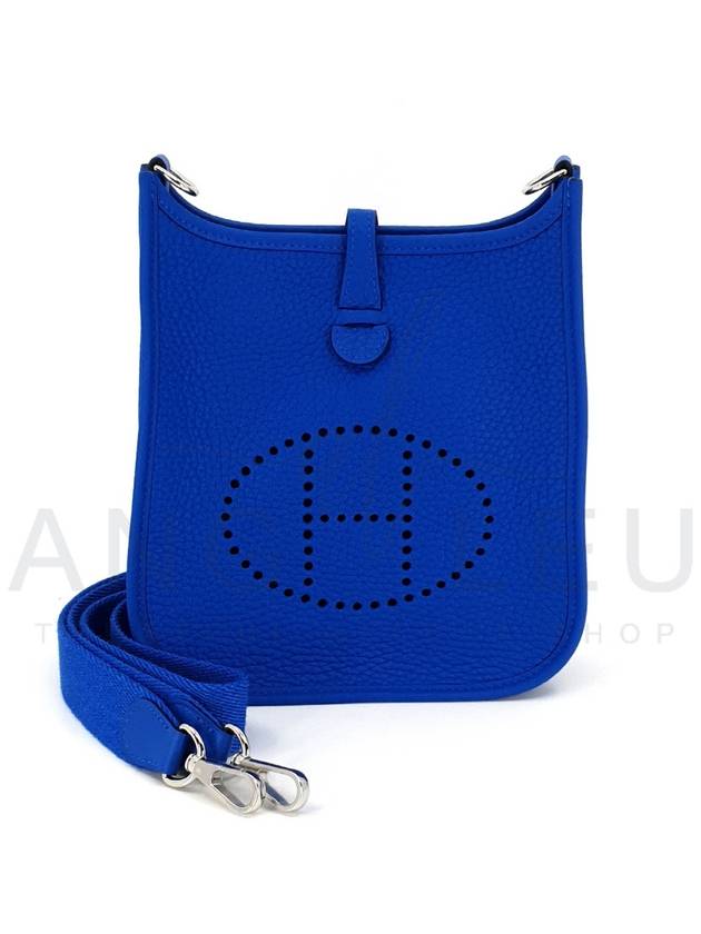 Mini Evelyn Torillon Clemence Palladium Blue Jellyju - HERMES - BALAAN 1