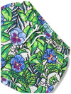 Kids Floral Motif Swim Pants Green - KENZO - BALAAN 5