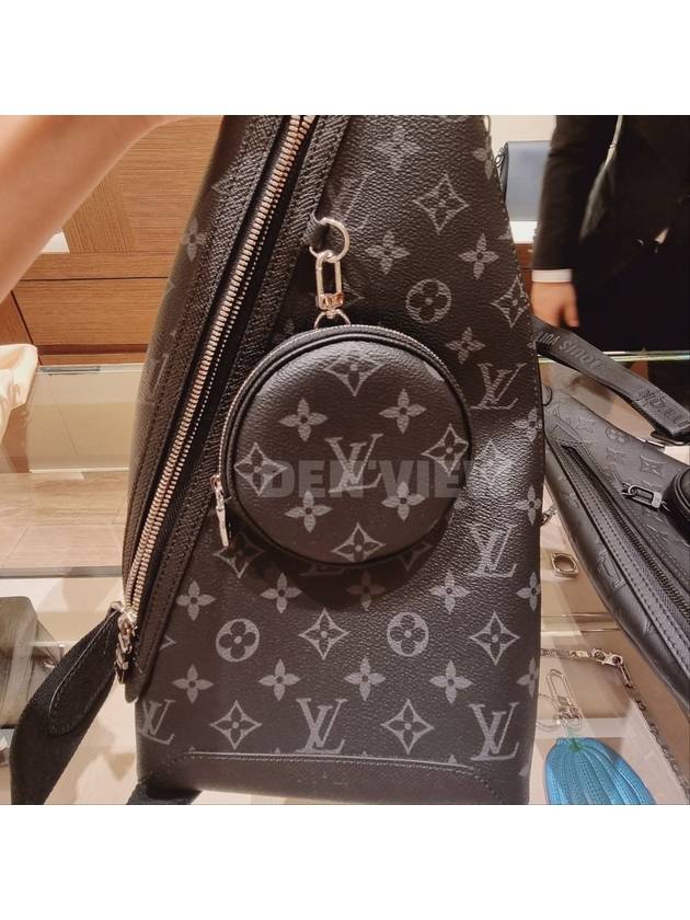 Duo Monogram Sling Bag Black - LOUIS VUITTON - BALAAN 3