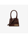 Le Chiquito Signature Leather Mini Tote Bag Brown - JACQUEMUS - BALAAN 2