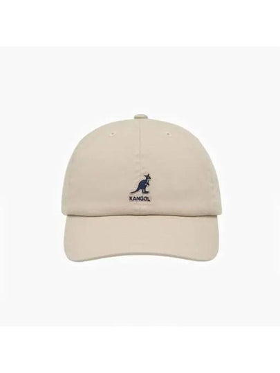 K5165HT KHAKI washed ball cap - KANGOL - BALAAN 2