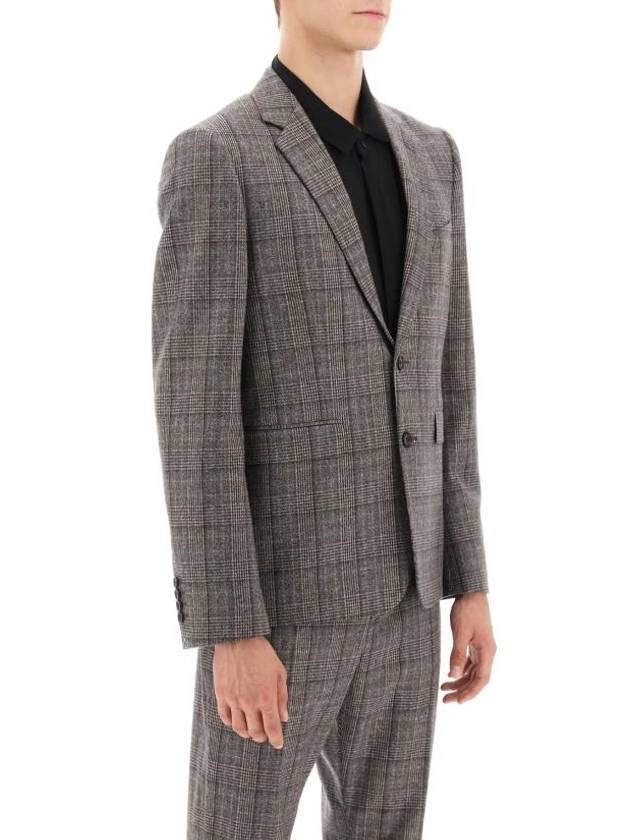 Prince Of Wales Wool Jacket - CELINE - BALAAN 3