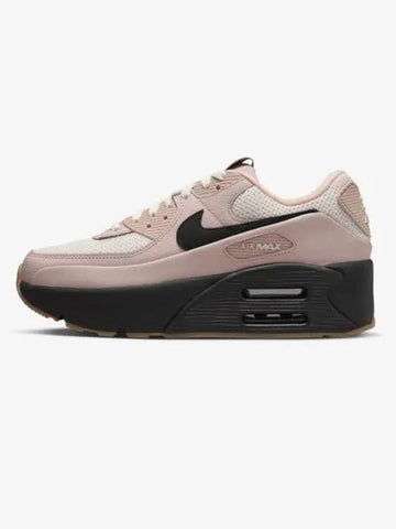 Air Max 90 LV8 Low Top Sneakers Pink Oxford - NIKE - BALAAN 1