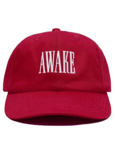 logo hat red cap - AWAKE NY - BALAAN 1