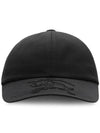 Equestrian Knight Patch Base Ball Cap Black - BURBERRY - BALAAN 1