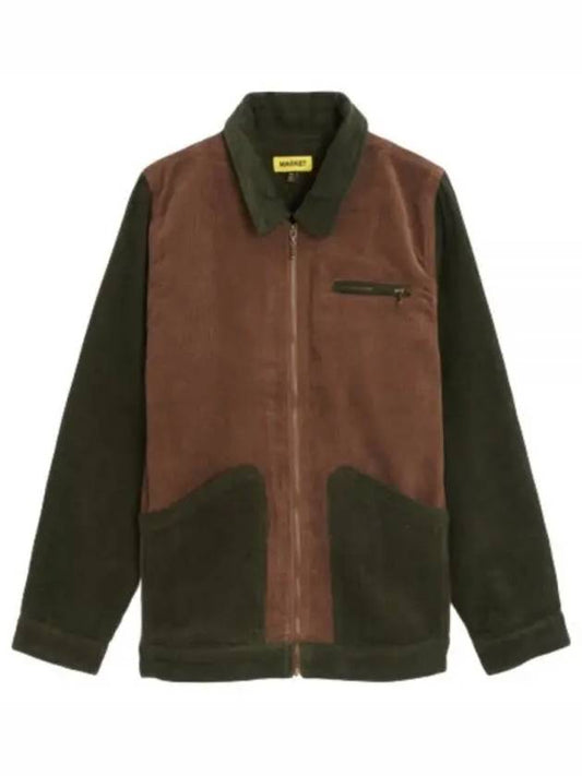 389000076 BROGRE color block corduroy jacket - MARKET - BALAAN 1