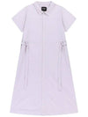 OG nylon shirt dress lavender - OFFGRID - BALAAN 1