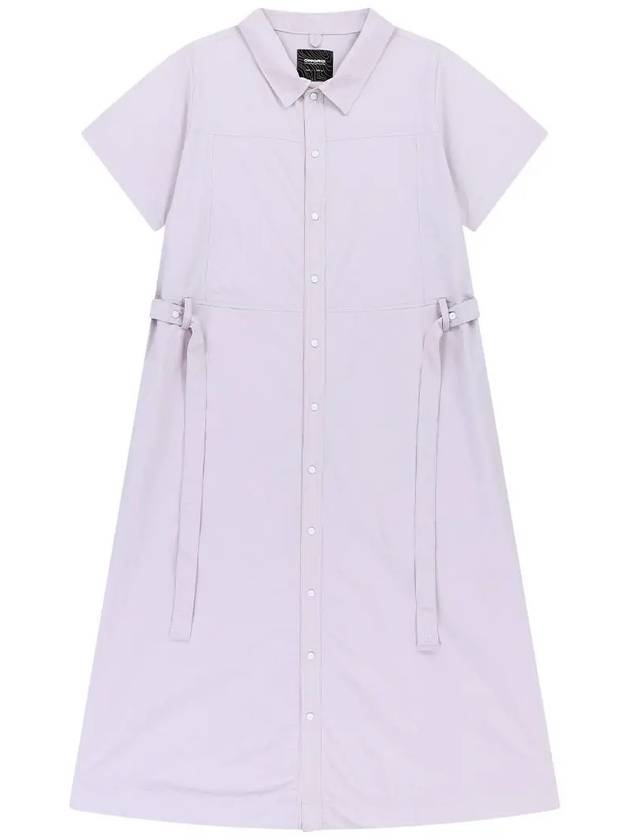 OG nylon shirt dress lavender - OFFGRID - BALAAN 1